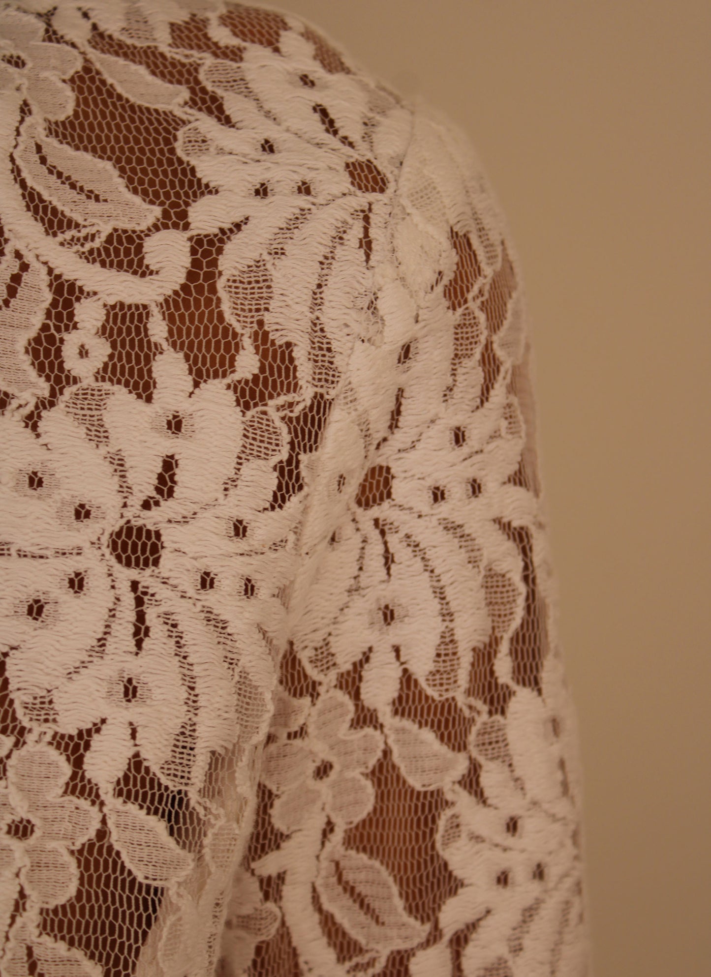 c.1990 Armand Ventilo lace shirt - Size S