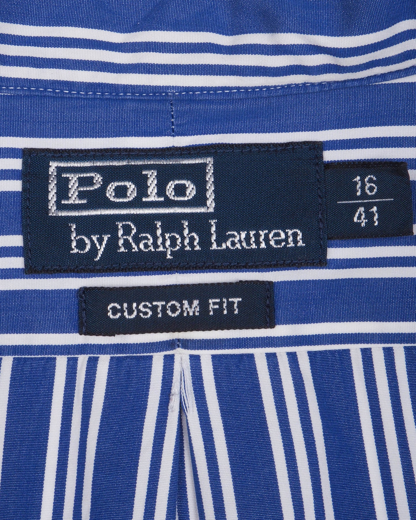 c.2000 Ralph Lauren Striped Shirt - Size L