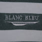 c.1990 Blanc Bleu Striped Polo - Size M