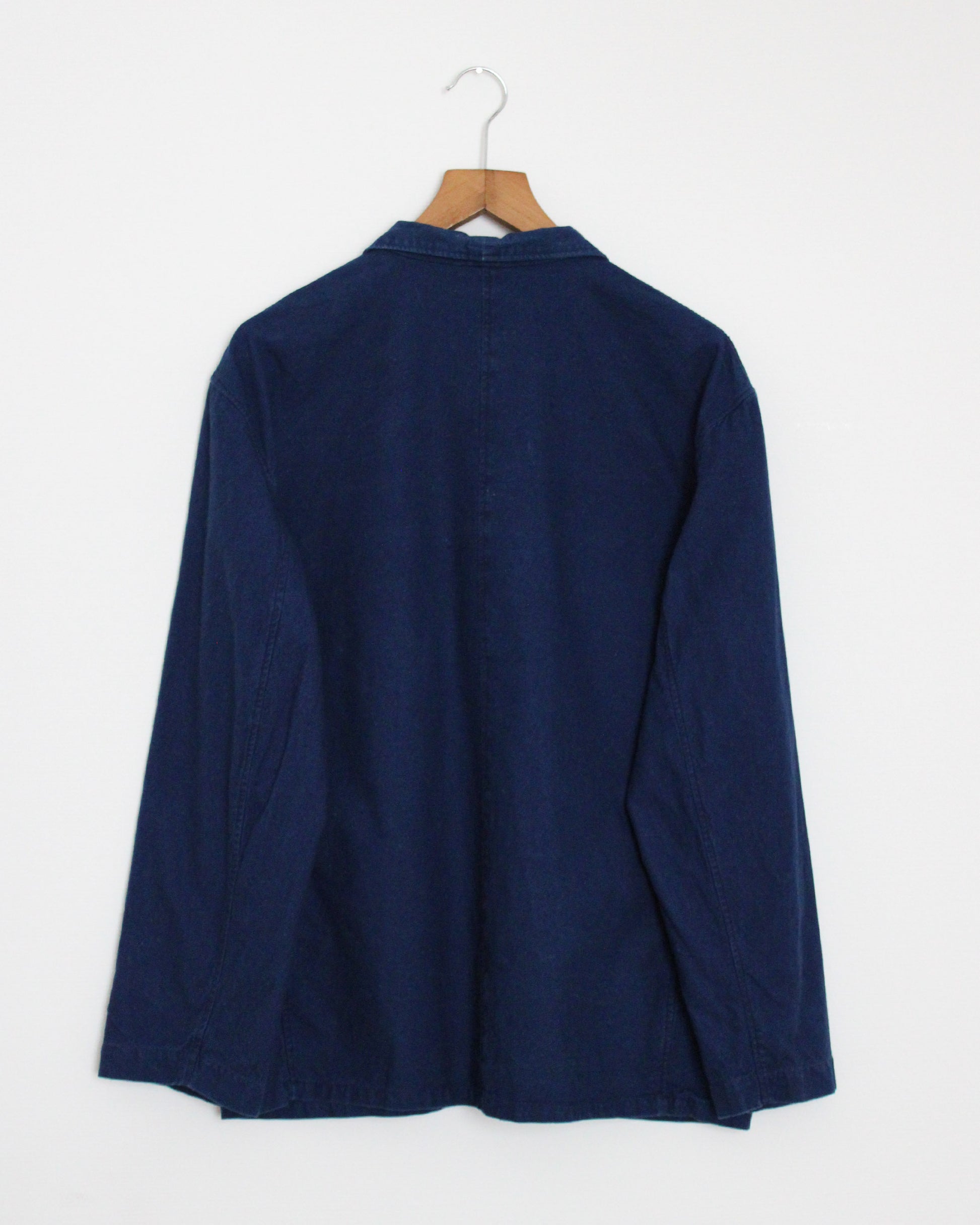 c.1980 Chinese Indigo Work Jacket  - Size M