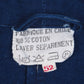 c.1980 Chinese Indigo Work Jacket  - Size M