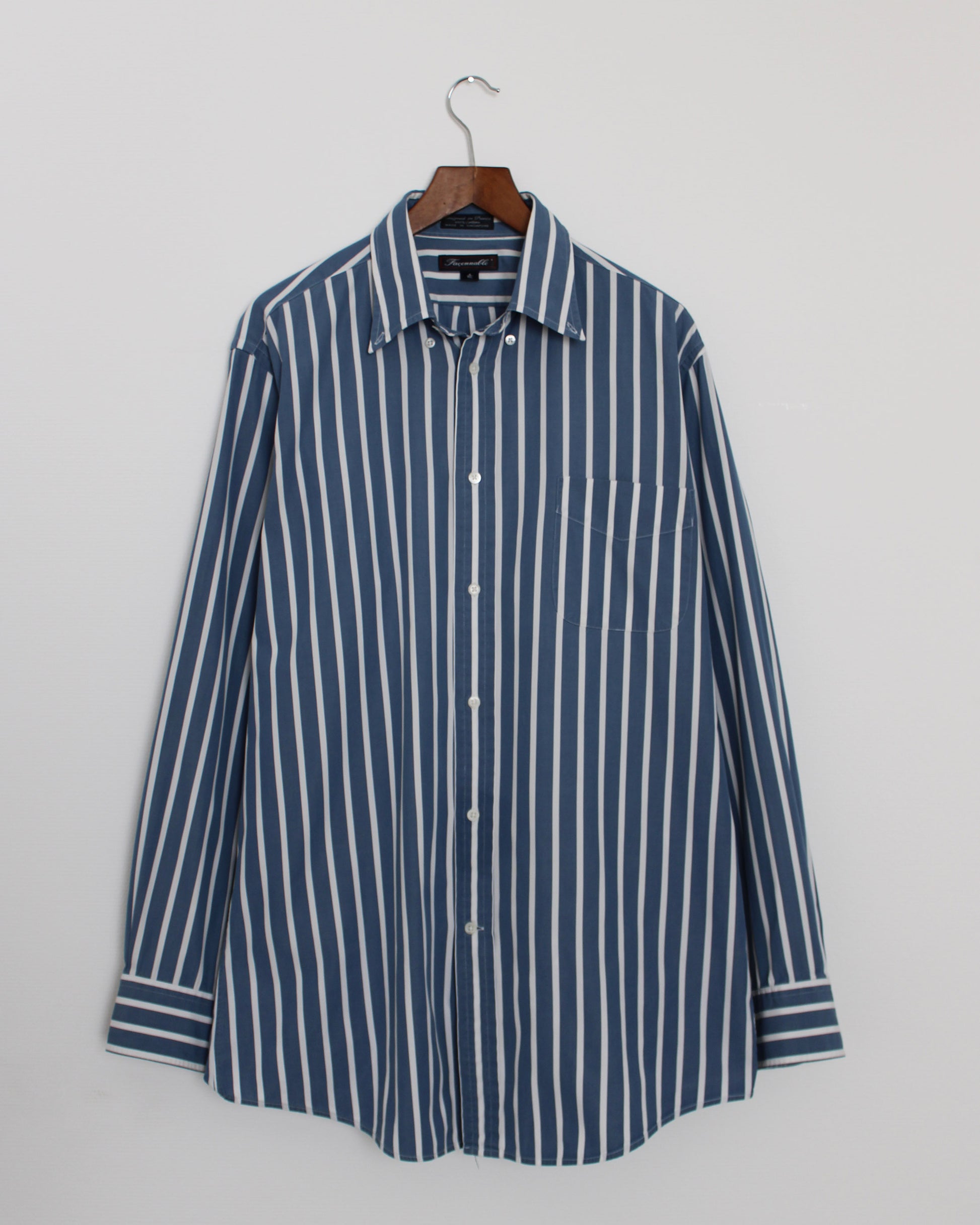 c.1990 Façonnable Striped Shirt - Size XL