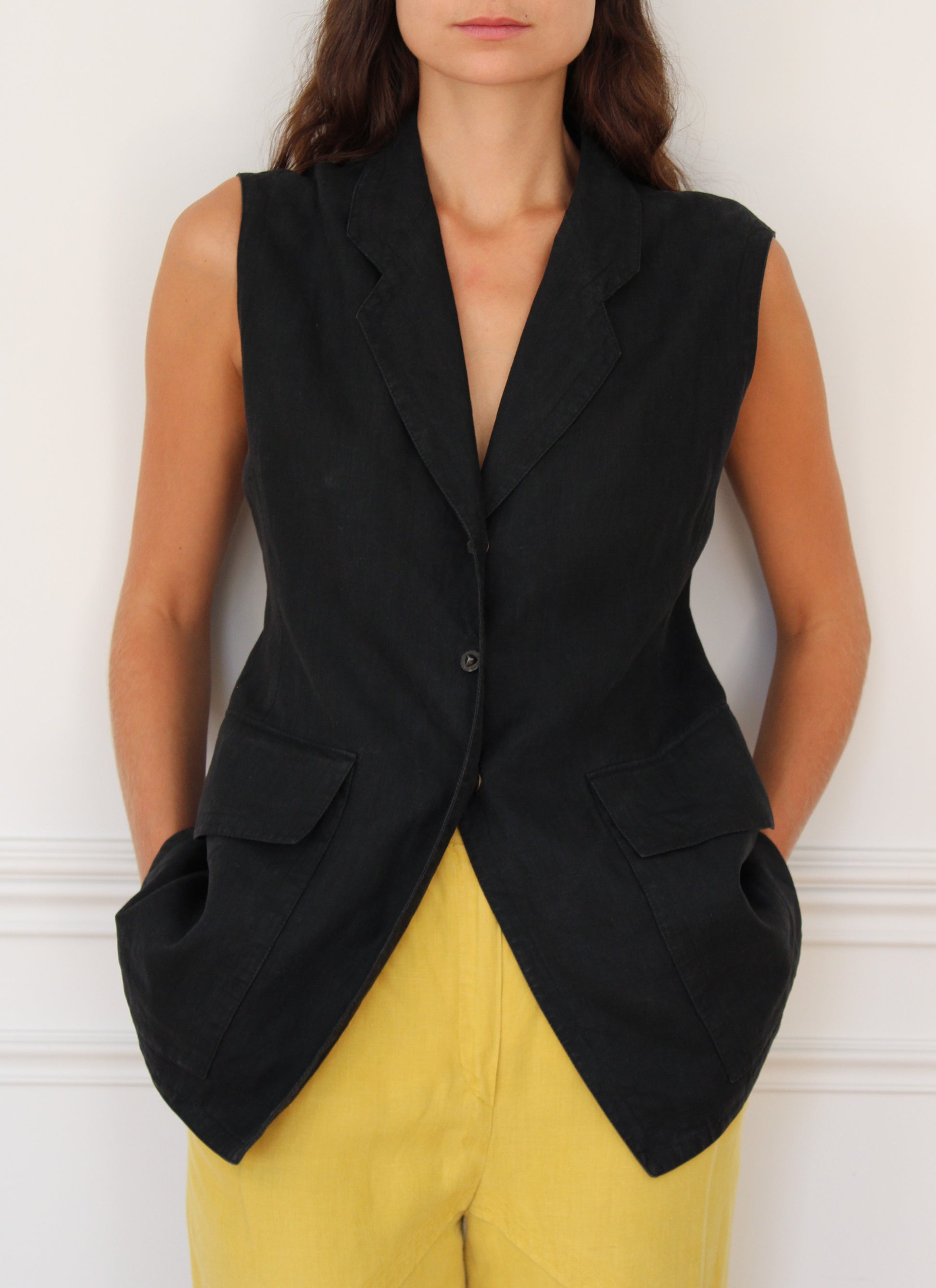 c.1980 Anne Marie Beretta Blouse - Size S