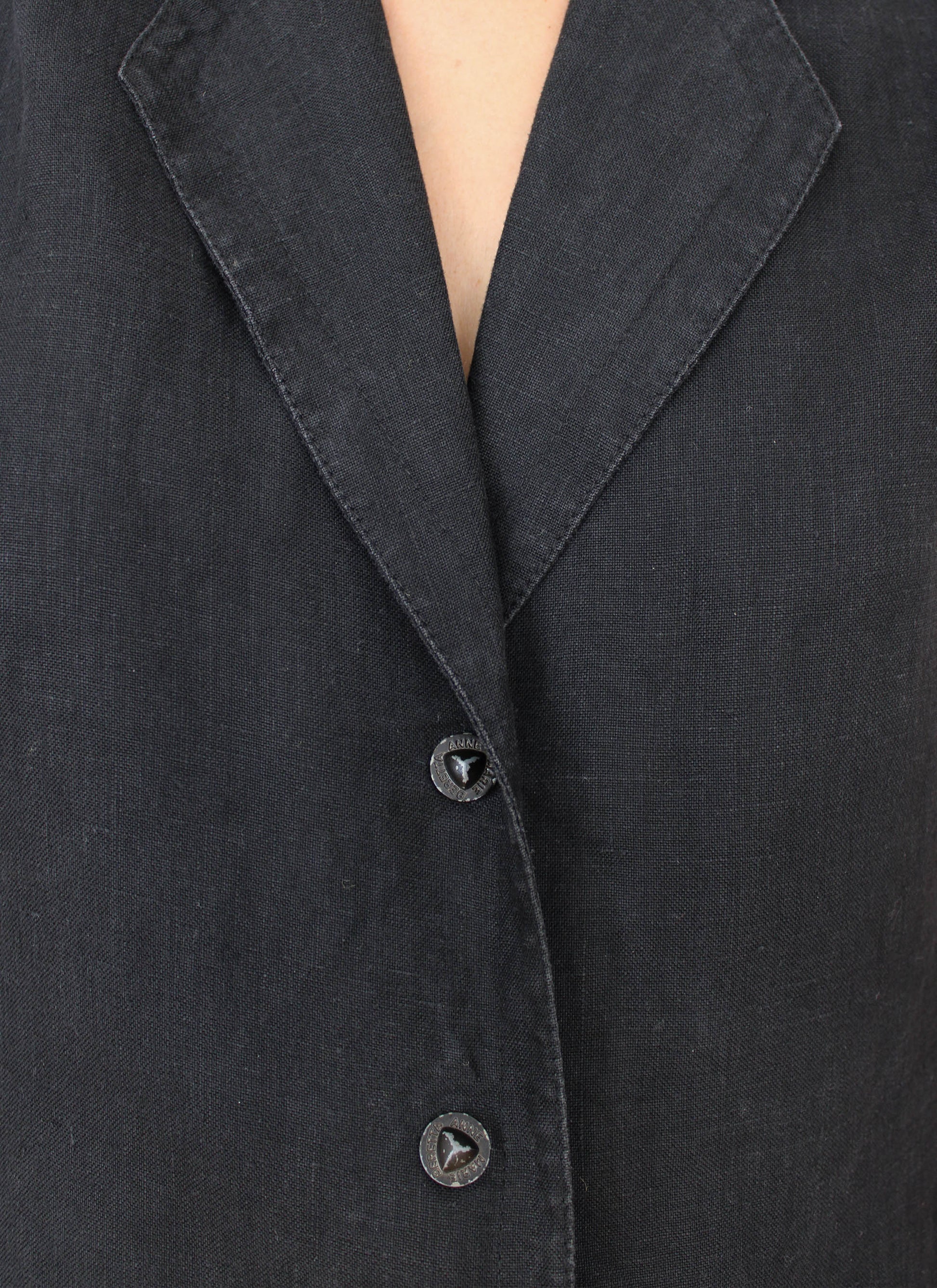 c.1980 Anne Marie Beretta Blouse - Size S