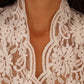 c.1990 Armand Ventilo lace shirt - Size S