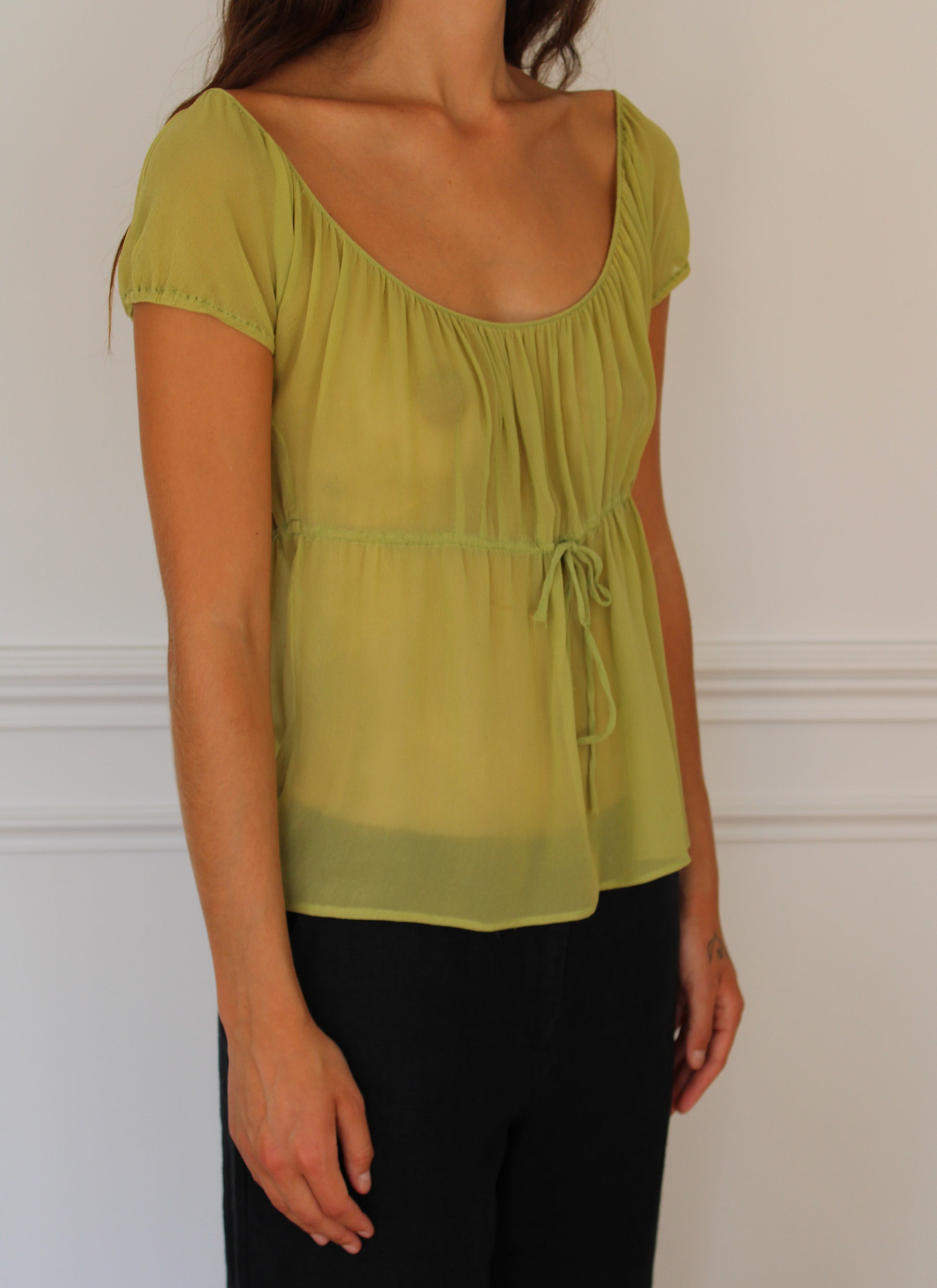 c.1990 Katharine Hamnett Blouse - Size S