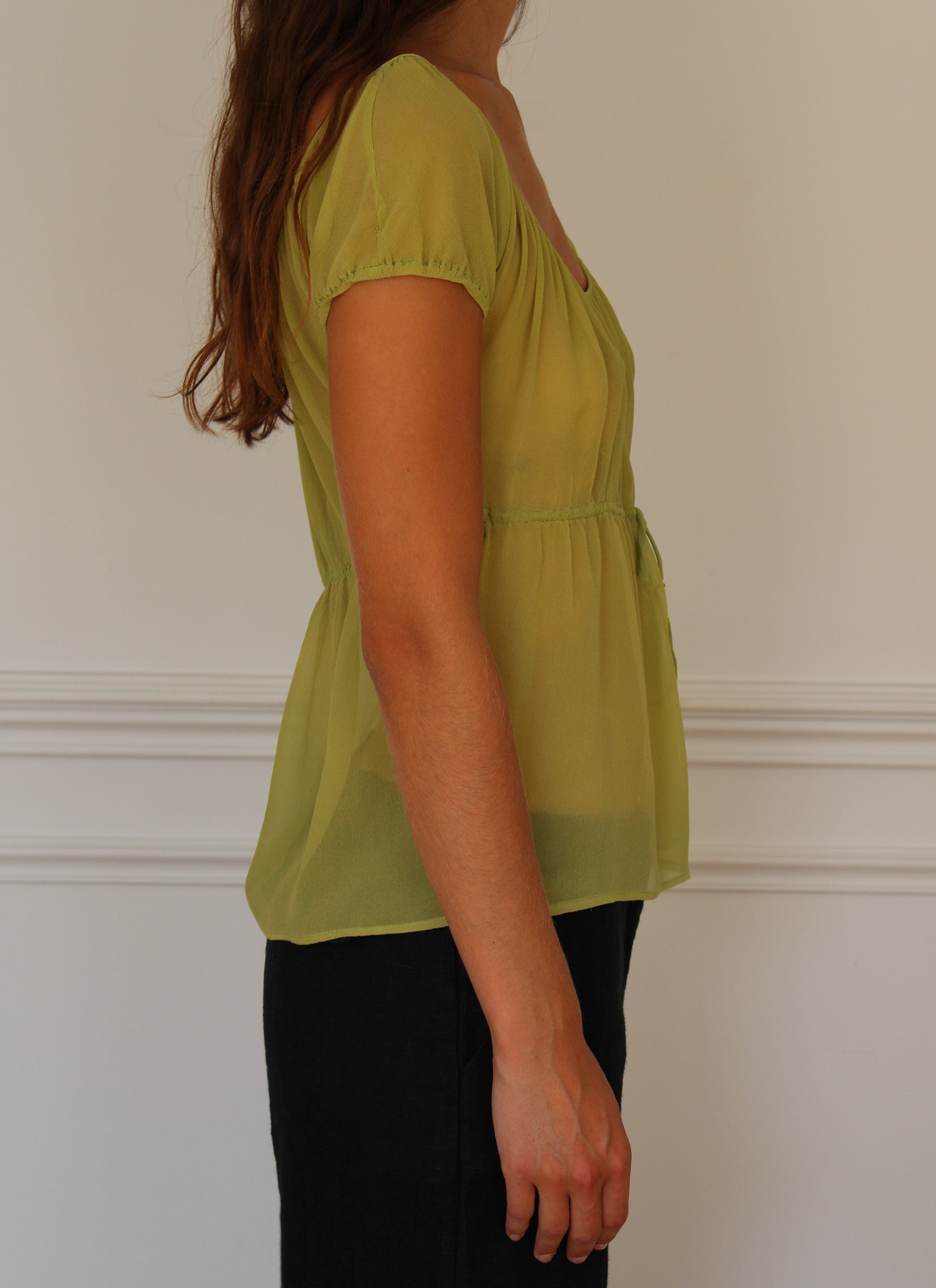 c.1990 Katharine Hamnett Blouse - Size S