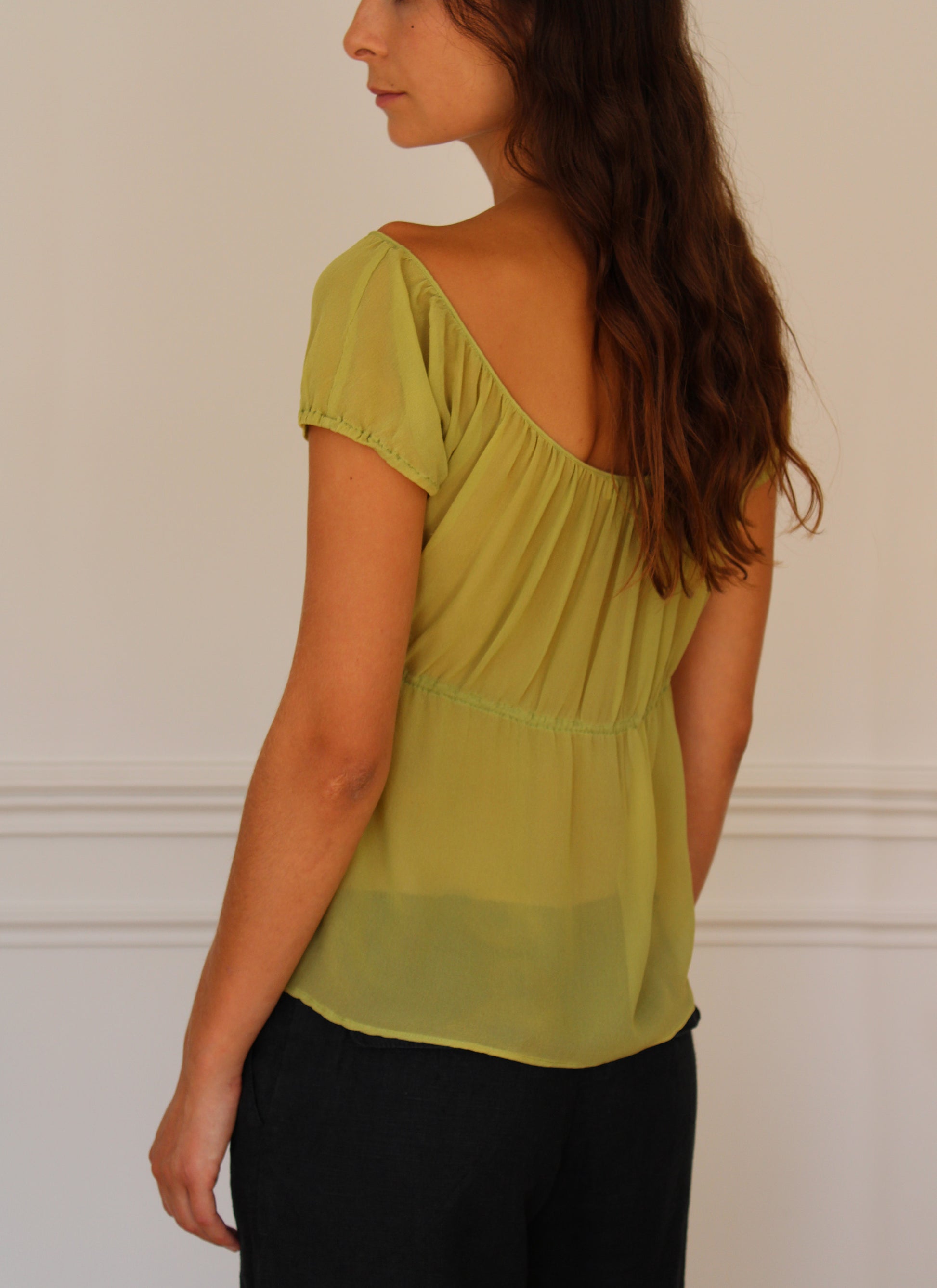 c.1990 Katharine Hamnett Blouse - Size S