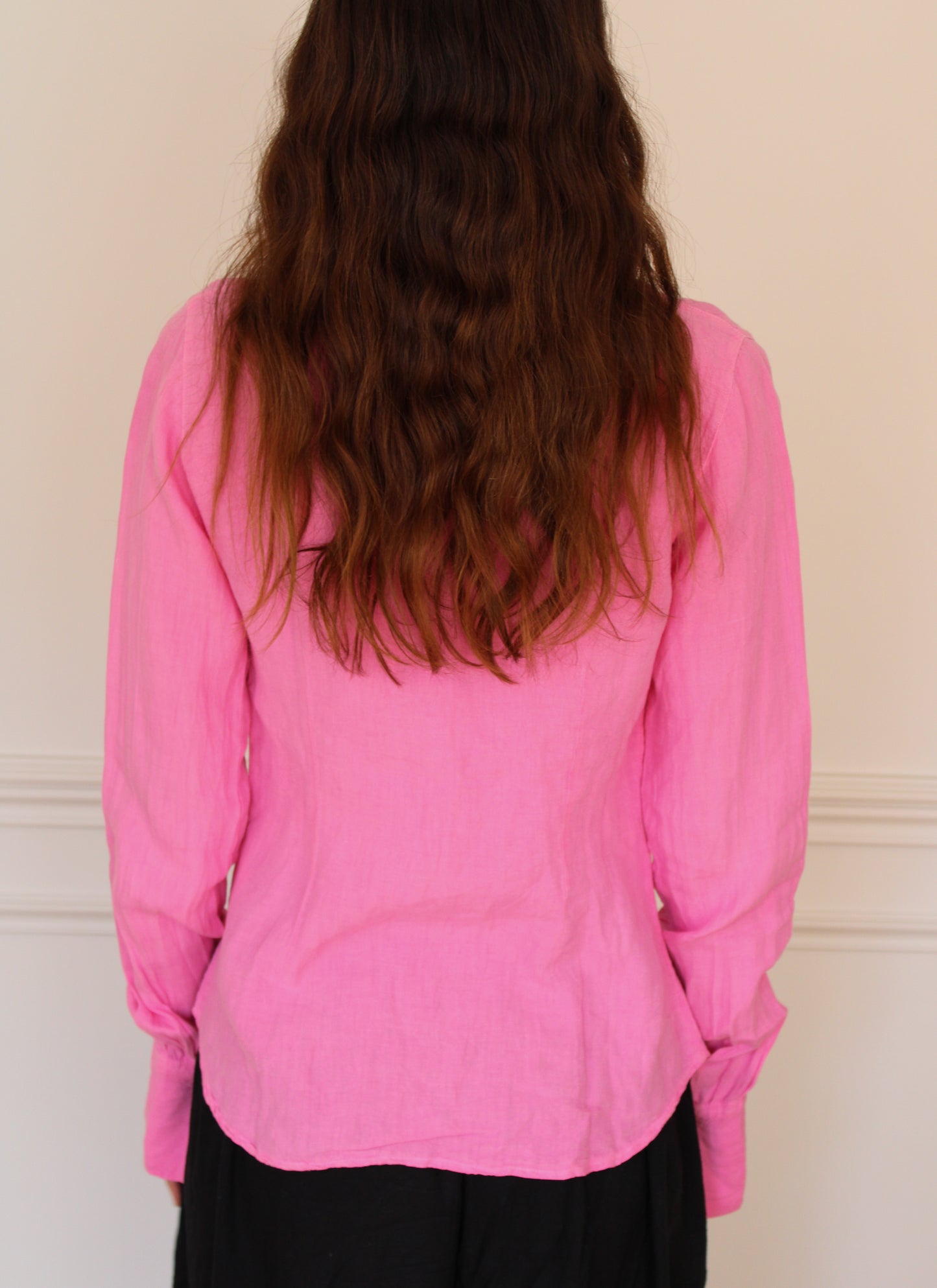 c.1990 Anne Fontaine Linen shirt - Size M