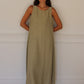 c.1990 Claude Montana dress - Size L