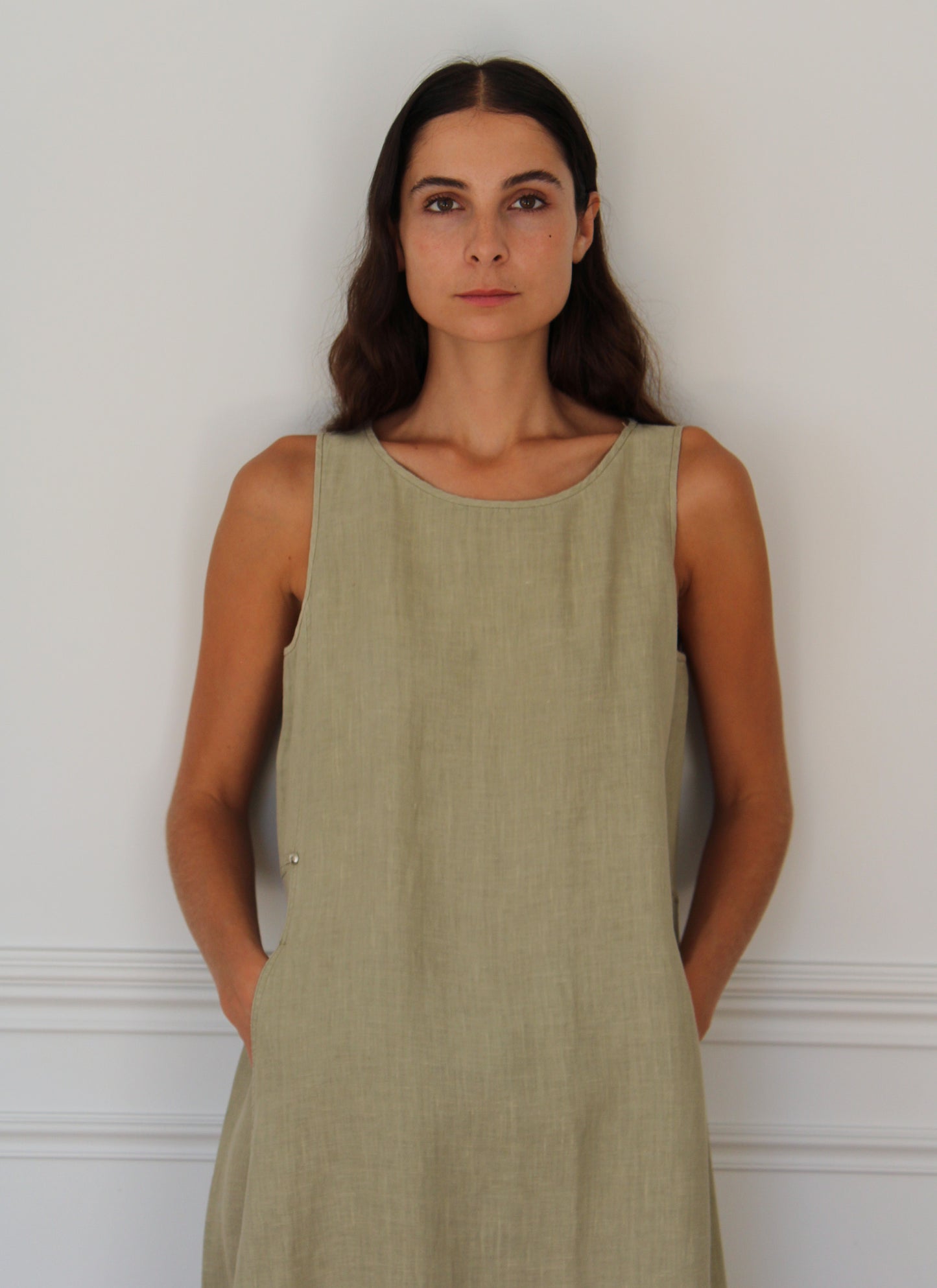 c.1990 Claude Montana dress - Size L