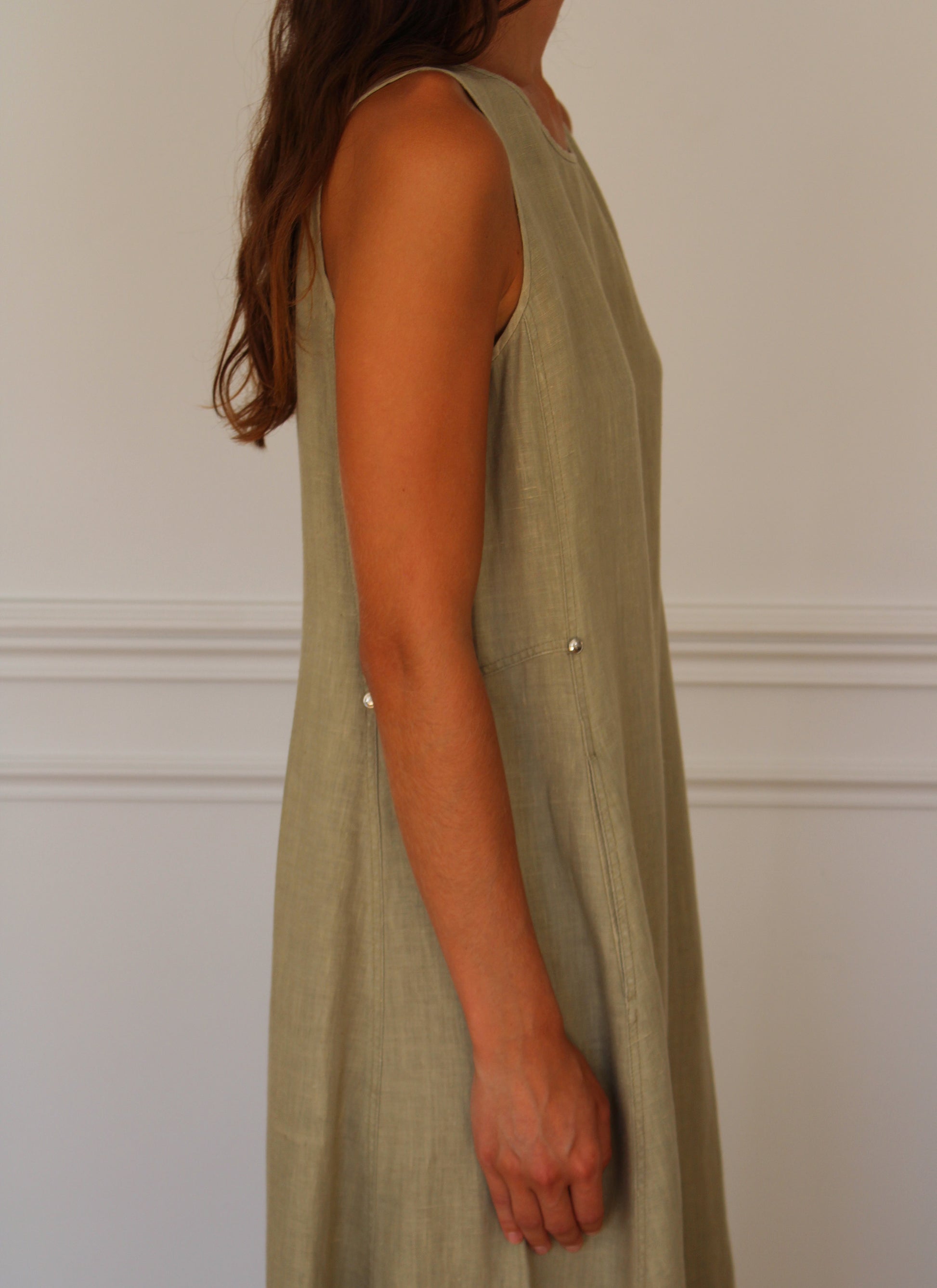 c.1990 Claude Montana dress - Size L