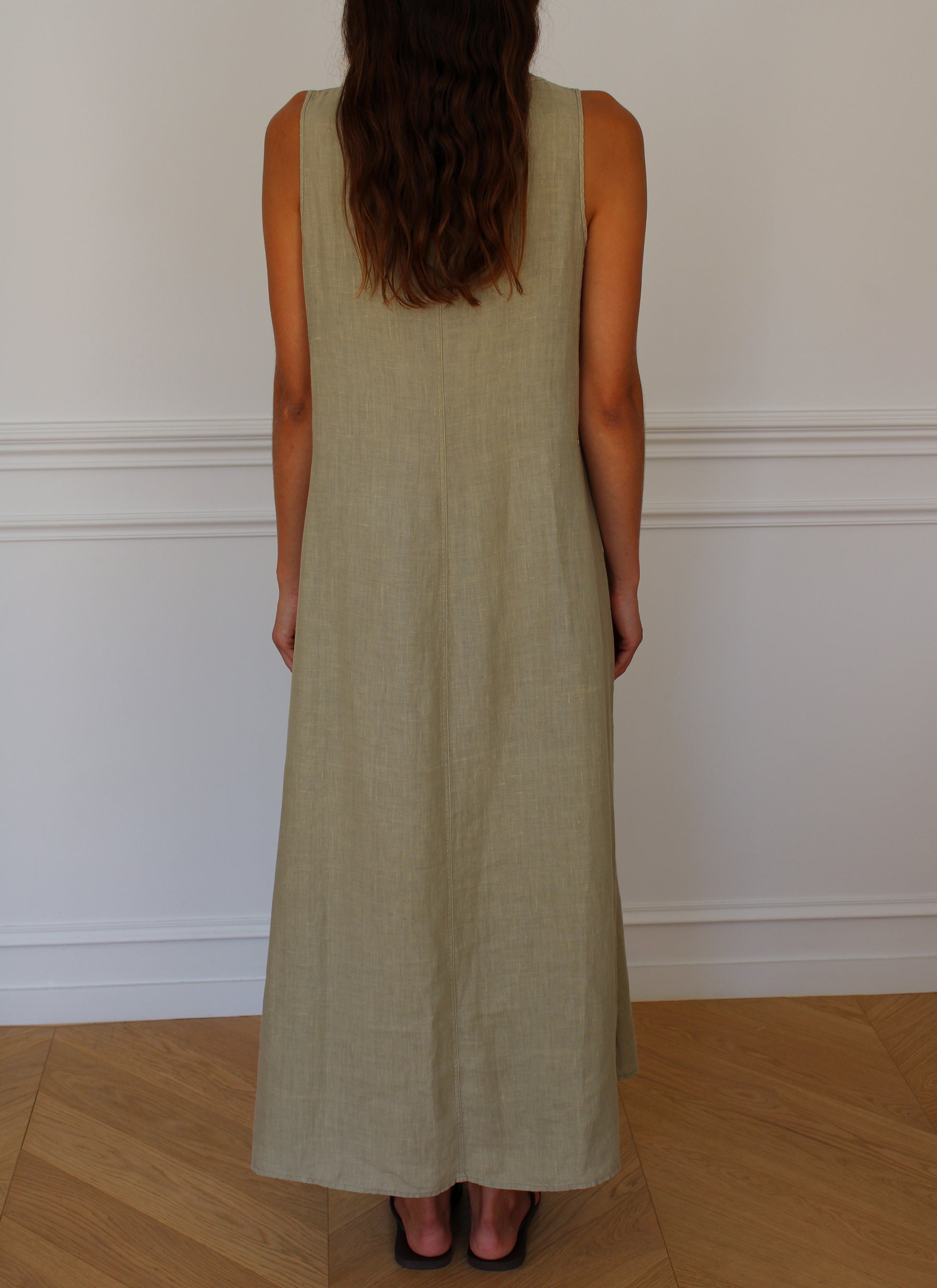 c.1990 Claude Montana dress - Size L