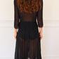 c.1990 Ventilo Sheer dress - Size S