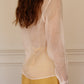 c.1990 Anne Fontaine Sheer shirt - Size M