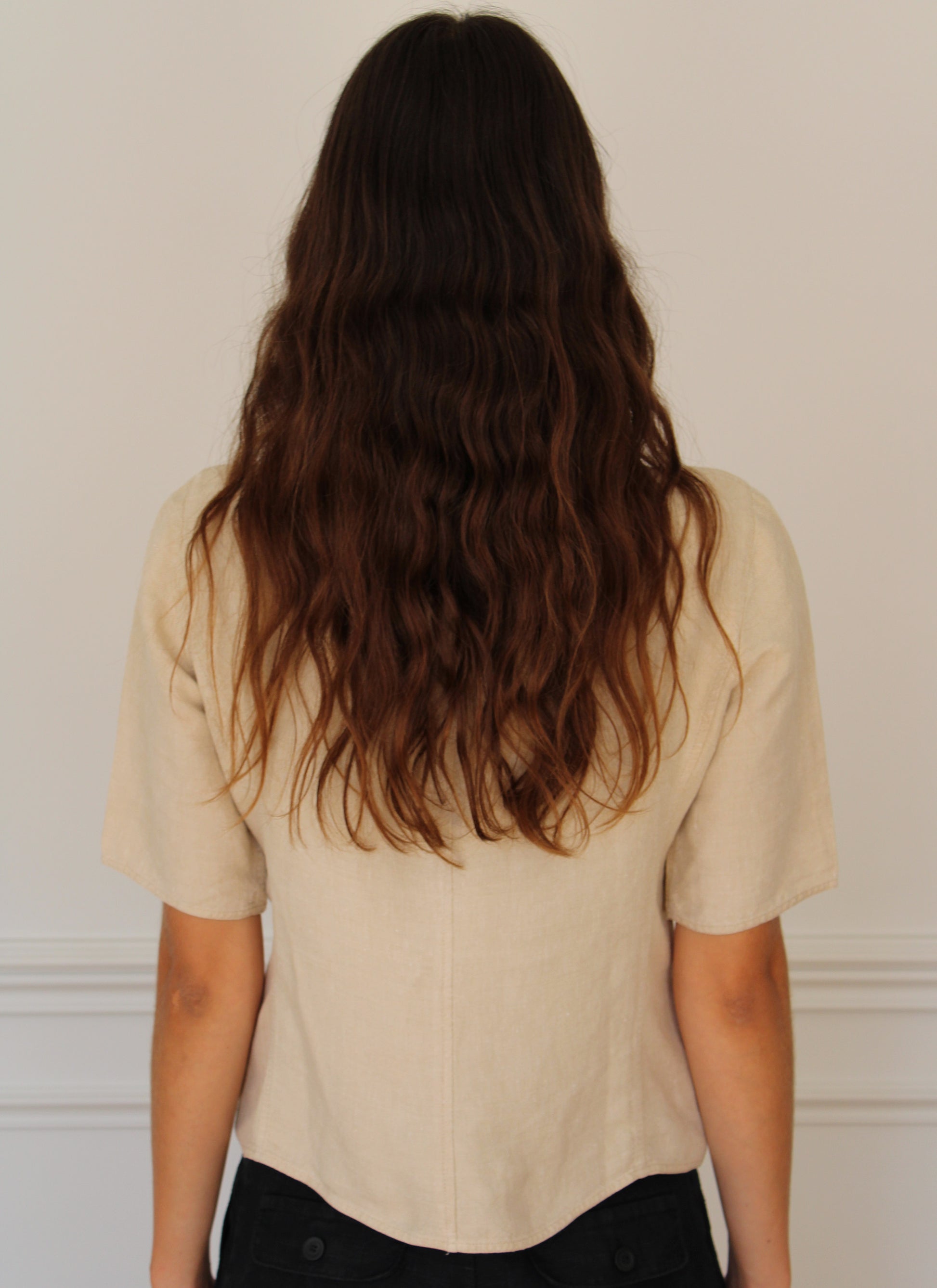 c.1990 Anne Marie Beretta Blouse - Size M