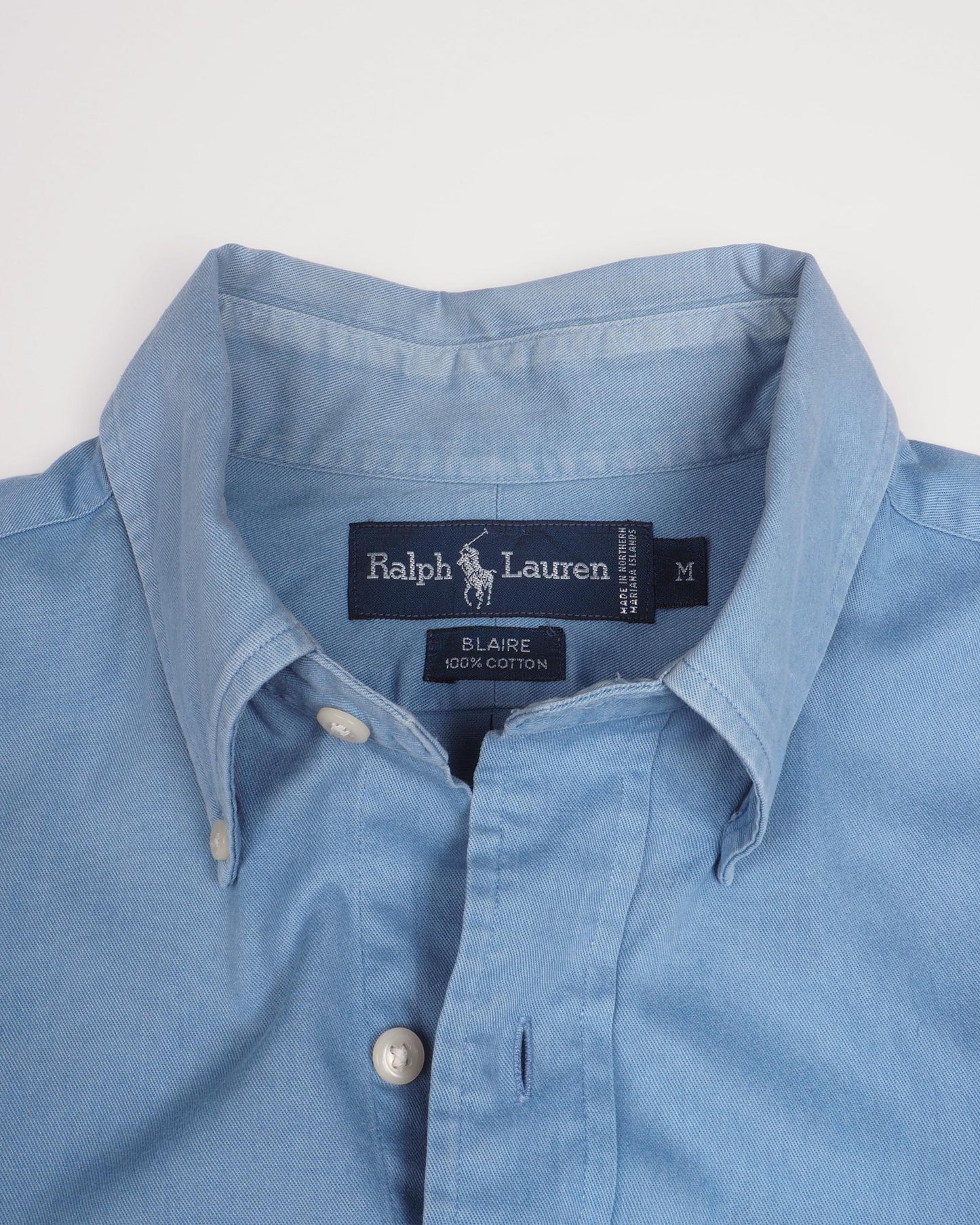 c.1990 Ralph Lauren Blaire Shirt - Size M