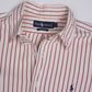 c.1990 Ralph Lauren Striped Shirt - Size M