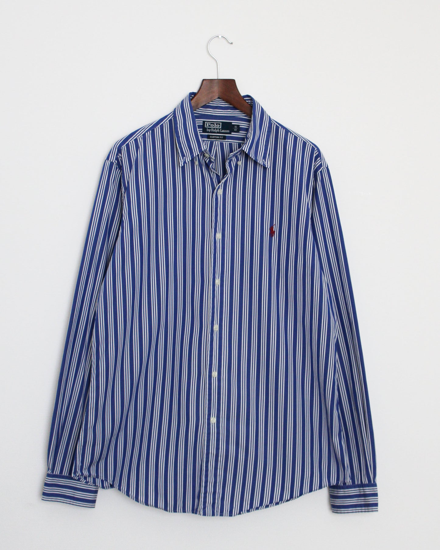 c.2000 Ralph Lauren Striped Shirt - Size L