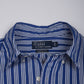 c.2000 Ralph Lauren Striped Shirt - Size L