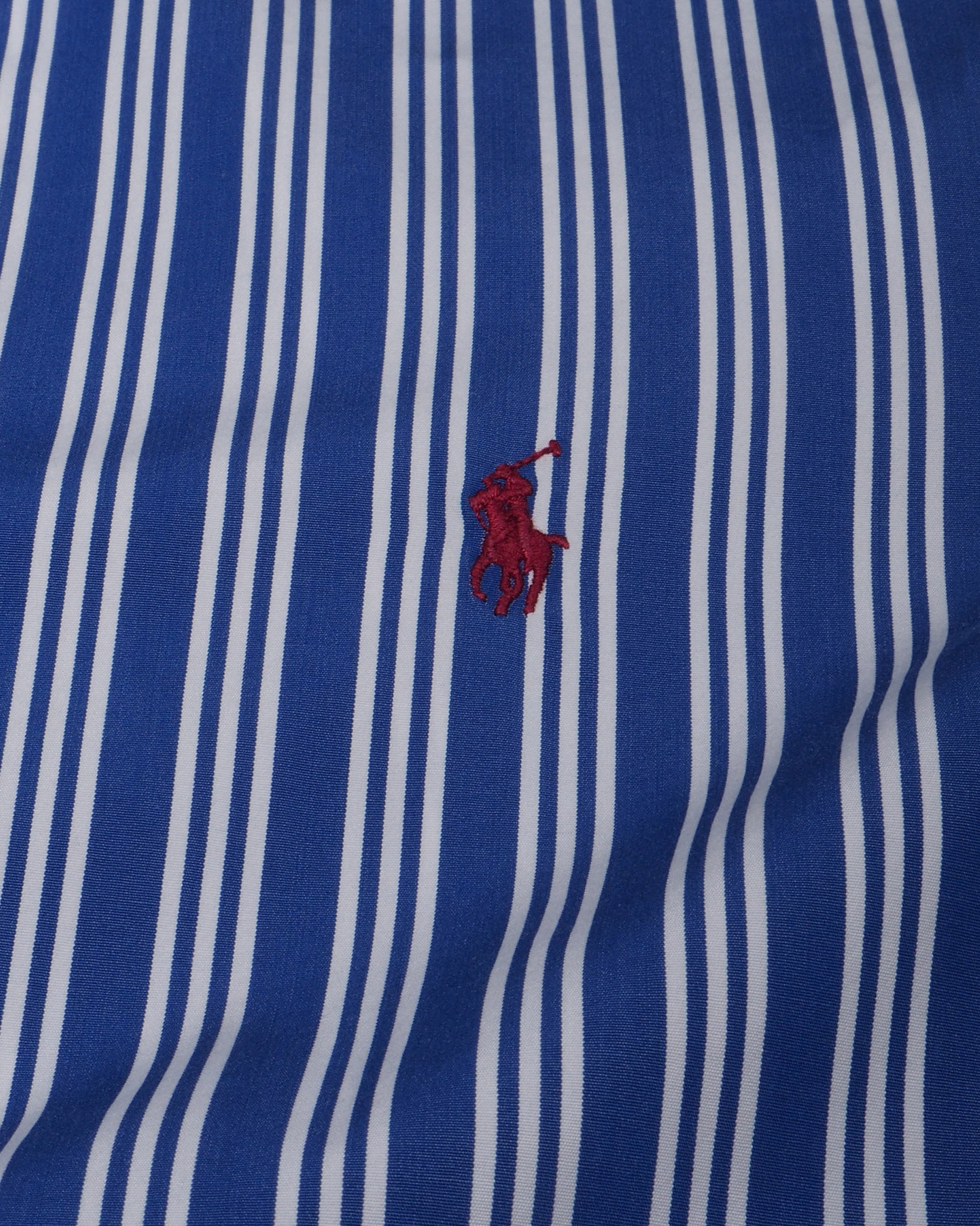 c.2000 Ralph Lauren Striped Shirt - Size L