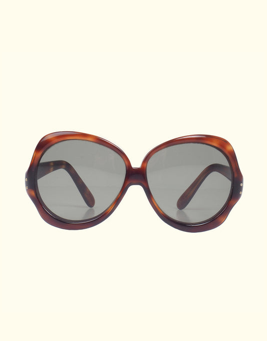 c.1980 French Brown Sunglasses