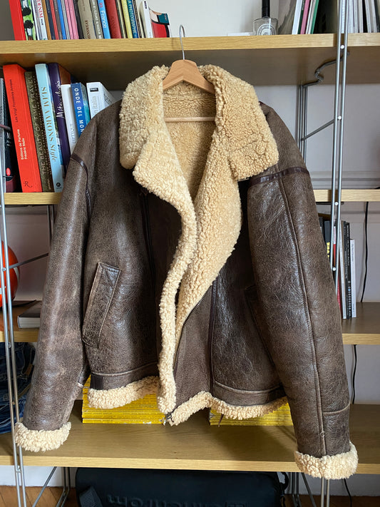 Aviator Jacket | Leather and Sheepskin